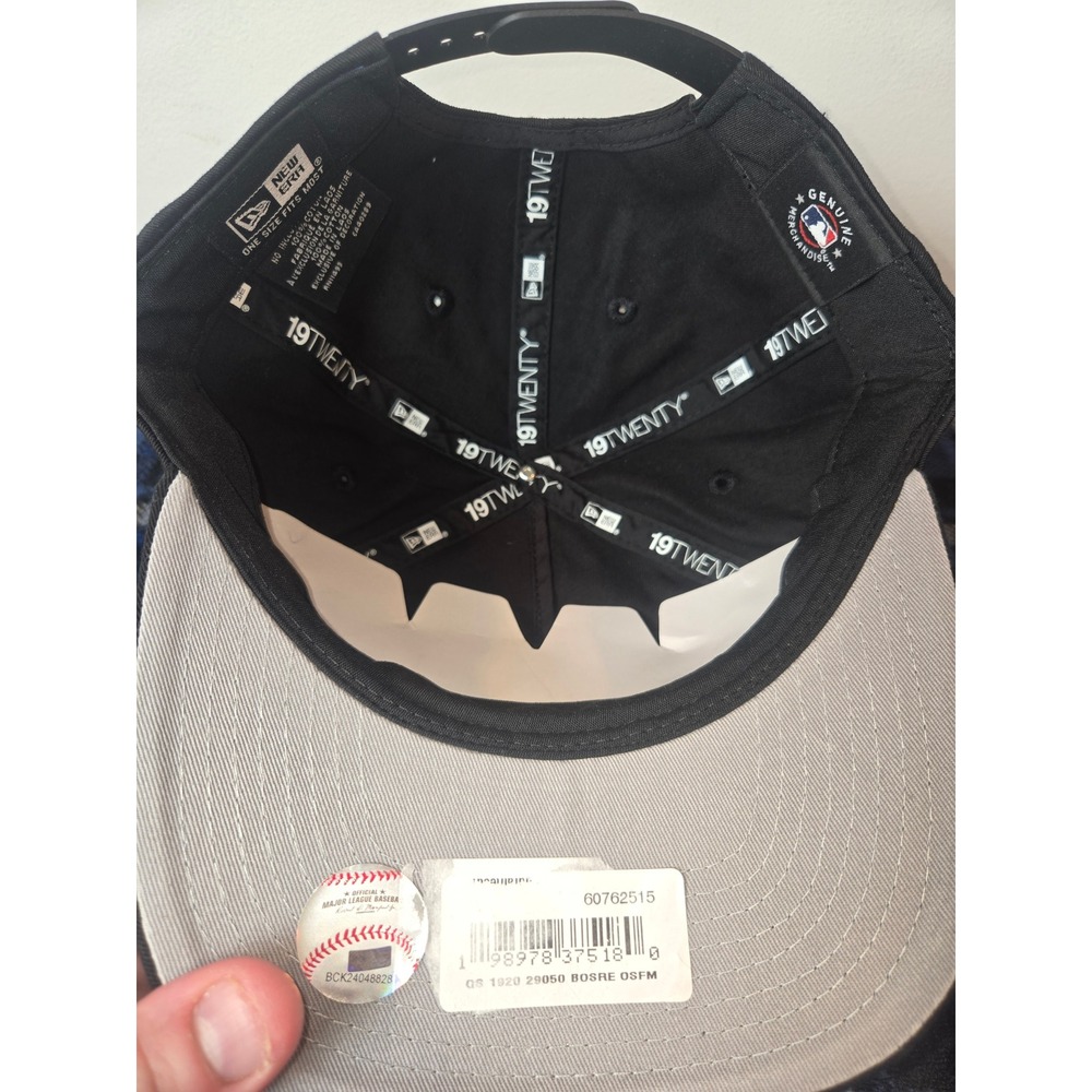 New Era Boston Red Sox Core Black Adjustable Snapback MLB Cap OSFM - Picture 4 of 5